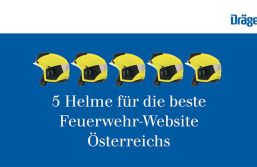 5 Helme beim Dräger Website Wettbewerb 2013